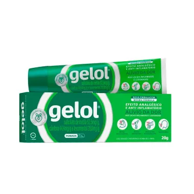 Gelol Pomada com 20g