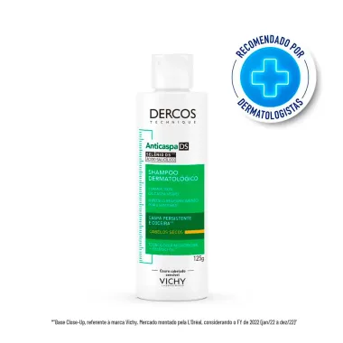 Dercos Shampoo Anticaspa Intensivo Vichy 125ml