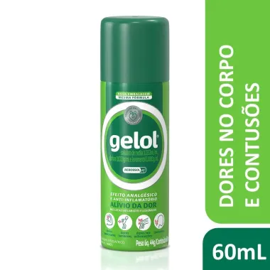 Analg&eacute;sico Gelol Aerossol 60ml