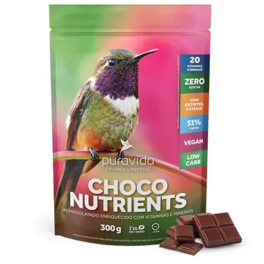 Achocolatado Vegano Choco Nutrients Puravida 300g