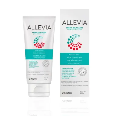 Allevia Creme Relaxante para Pernas e Pés 200g