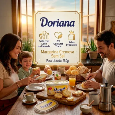 Margarina Doriana Cremosa com Sal 250g