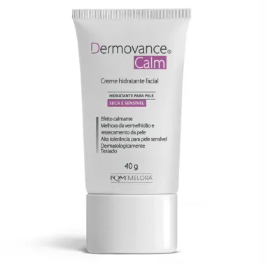 Dermovance Calm Hidratante Facial Pele Seca e Sensível 40g