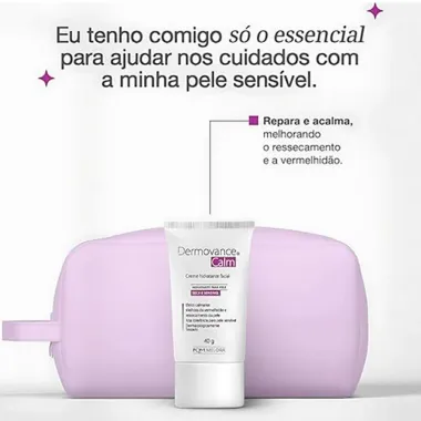 Dermovance Calm Hidratante Facial Pele Seca e Sensível 40g