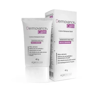 Dermovance Calm Hidratante Facial Pele Seca e Sensível 40g
