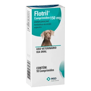 Flotril 150mg para Cães Uso Veterinário com 10 Comprimidos