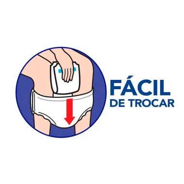 Absorvente Geriátrico Lifree para Fralda Calça Refil com 20 Unidades