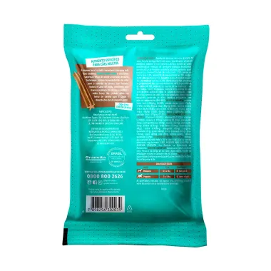 Petisco Quatree Snacks Sticks Sabor Menta para Cães Raças Pequenas 60g