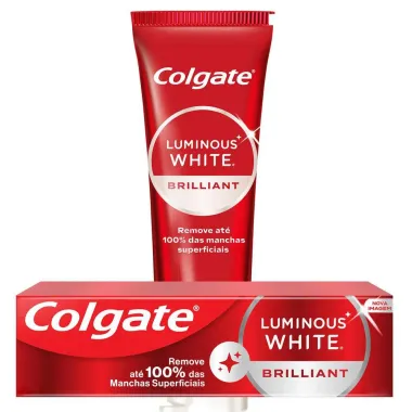 Creme Dental Colgate Luminous White Brilliant Mint 140g