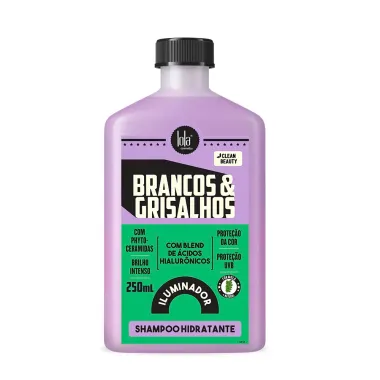 Shampoo Lola Cosmetics Hidratante Brancos e Grisalhos 250ml