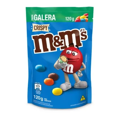 Confeitos M&M Crispy 120g