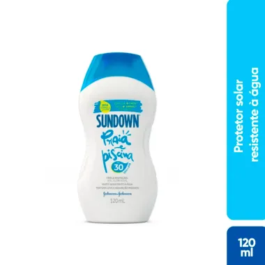 Protetor Solar Sundown Praia e Piscina FPS 30 120ml