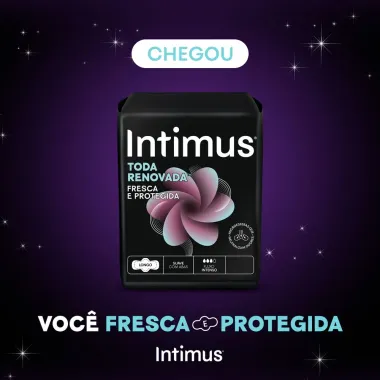 Absorvente Intimus Toda Renovada Noite Suave 14 Unidades