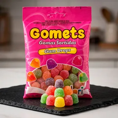 Balas de Goma Gomets Dori Sortidas A&ccedil;&uacute;cara 100g