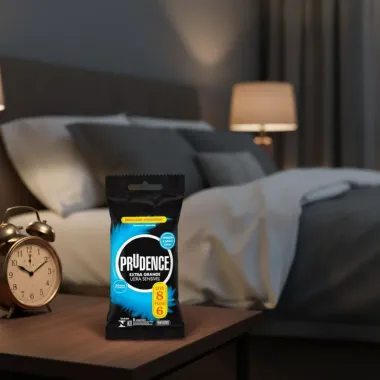 Preservativo Prudence Ultra Sensível Extra Grande Leve 8 Pague 6