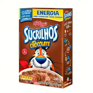 Sucrilhos Kellogg's Cereal Sabor Chocolate 240g