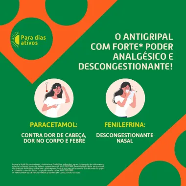 Benegrip Multi Dia com 20 Comprimidos