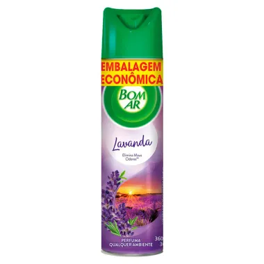 Bom Ar Air Wick Lavanda Embalagem Econômica Aerosol 360ml