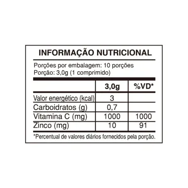 Vitamina C+ Efervescente Health Labs Sabor Laranja Pague 10 Leve 12 Comprimidos