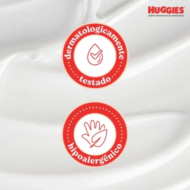 Creme Preventivo Assaduras Huggies Pele Protegida com 3 unidades de 80g