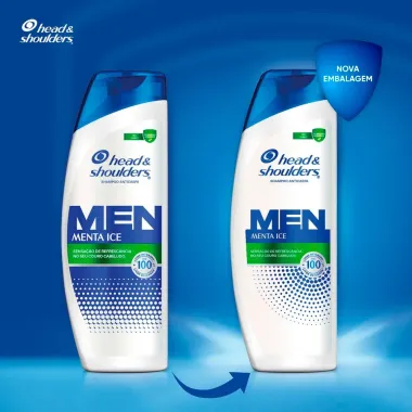 Shampoo Anticaspa Head & Shoulders Menta Ice 400ml