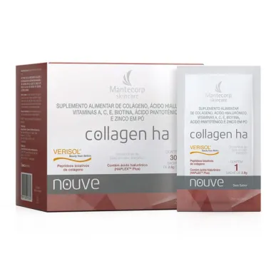 Nouve Collagen HA Colágeno Verisol com 30 Sachês de 2.8g cada