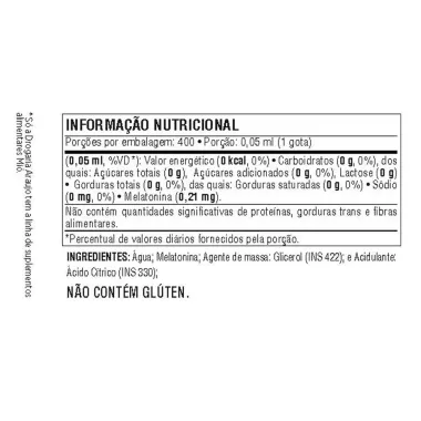 Melatonina Mió Sem Sabor Gotas com 20ml