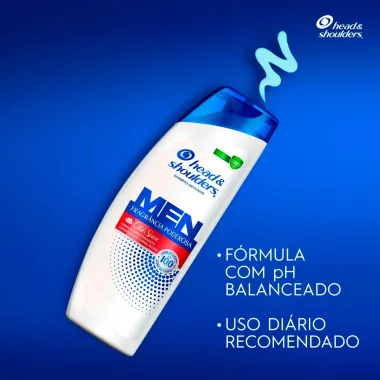Shampoo Anticaspa Head & Shoulders  Fragr&acirc;ncia Poderosa Old Spide 200ml
