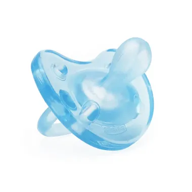 Chupeta Chicco Silicone Physio Soft Azul 0 a 6 Meses