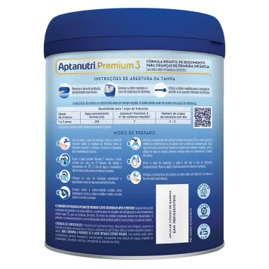 Primeira Inf&acirc;ncia Aptanutri Premium 3  1-3 Anos 800g