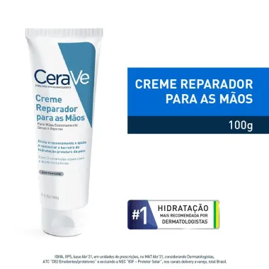 CeraVe Creme Reparador para Mãos Sem Perfume