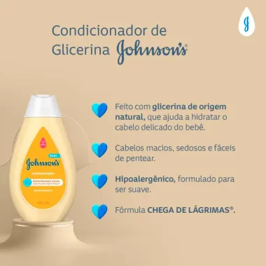 Condicionador Johnson's Baby 200ml
