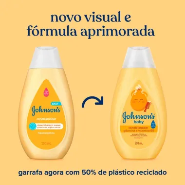 Condicionador Johnson's Baby 200ml