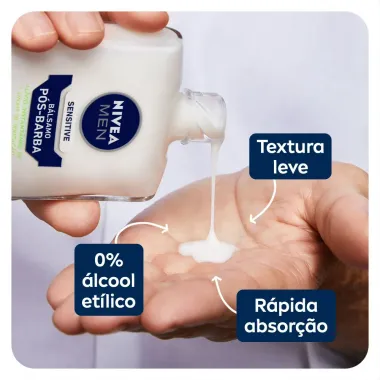B&aacute;lsamo P&oacute;s Barba Nivea Men Sensitive 100ml