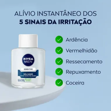 B&aacute;lsamo P&oacute;s Barba Nivea Men Sensitive 100ml