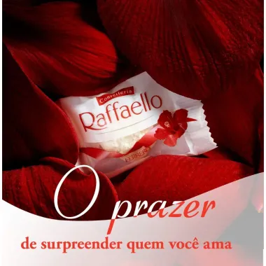 Bombom Raffaello Ferrero Rocher 9 unidades