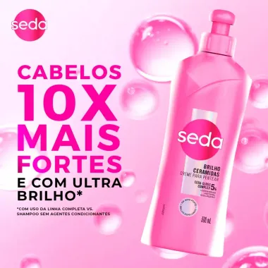 Creme para Pentear Seda Ceramidas Infusão Ativa Retinol e Colágeno 300ml