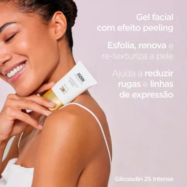 Gel Facial Isdinceutics Glicoisdin 25 Intense Efeito Peeling 50g