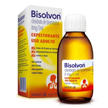 Bisolvon Xarope Adulto 8mg/5ml 120ml