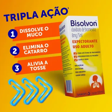 Bisolvon Xarope Adulto com 120ml