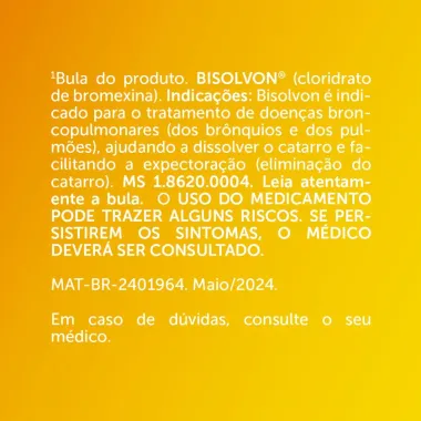 Bisolvon Xarope Adulto com 120ml