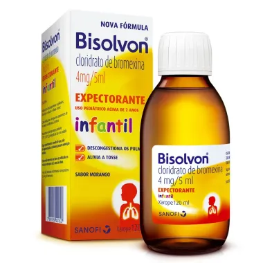 Bisolvon Xarope Infantil com 120ml