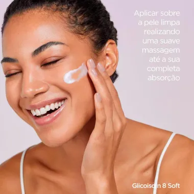 Creme Facial Isdinceutics Glicoisdin 8 Soft  Efeito Peeling 50g