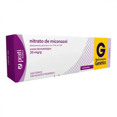 Miconazol 20mg/g Prati Genérico Creme com 28g