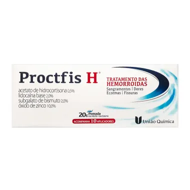 Proctfis H Pomada 20g + 10 Aplicadores