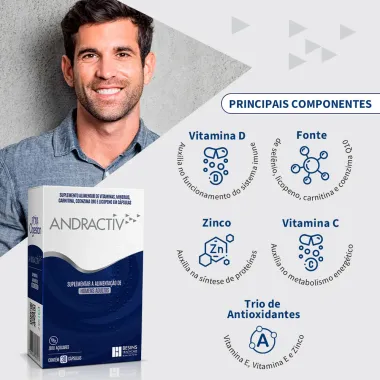 Andractiv 30 com Cápsulas