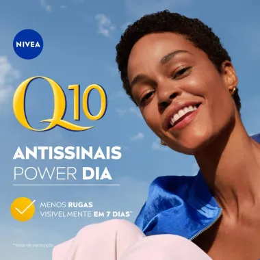 Creme Facial Nivea Antissinais Q10 Power Dia FPS 30 50g