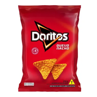 Doritos Elma Chips Sabor Queijo Nacho 210g