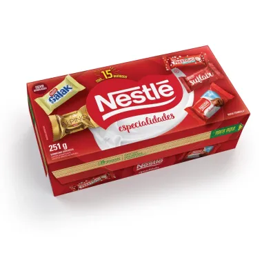 Caixa de Bombons Nestlé Especialidades 251g