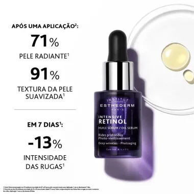 Esthederm Intensive Retinol Sérum Oil para Correção de Rugas Profundas 15ml